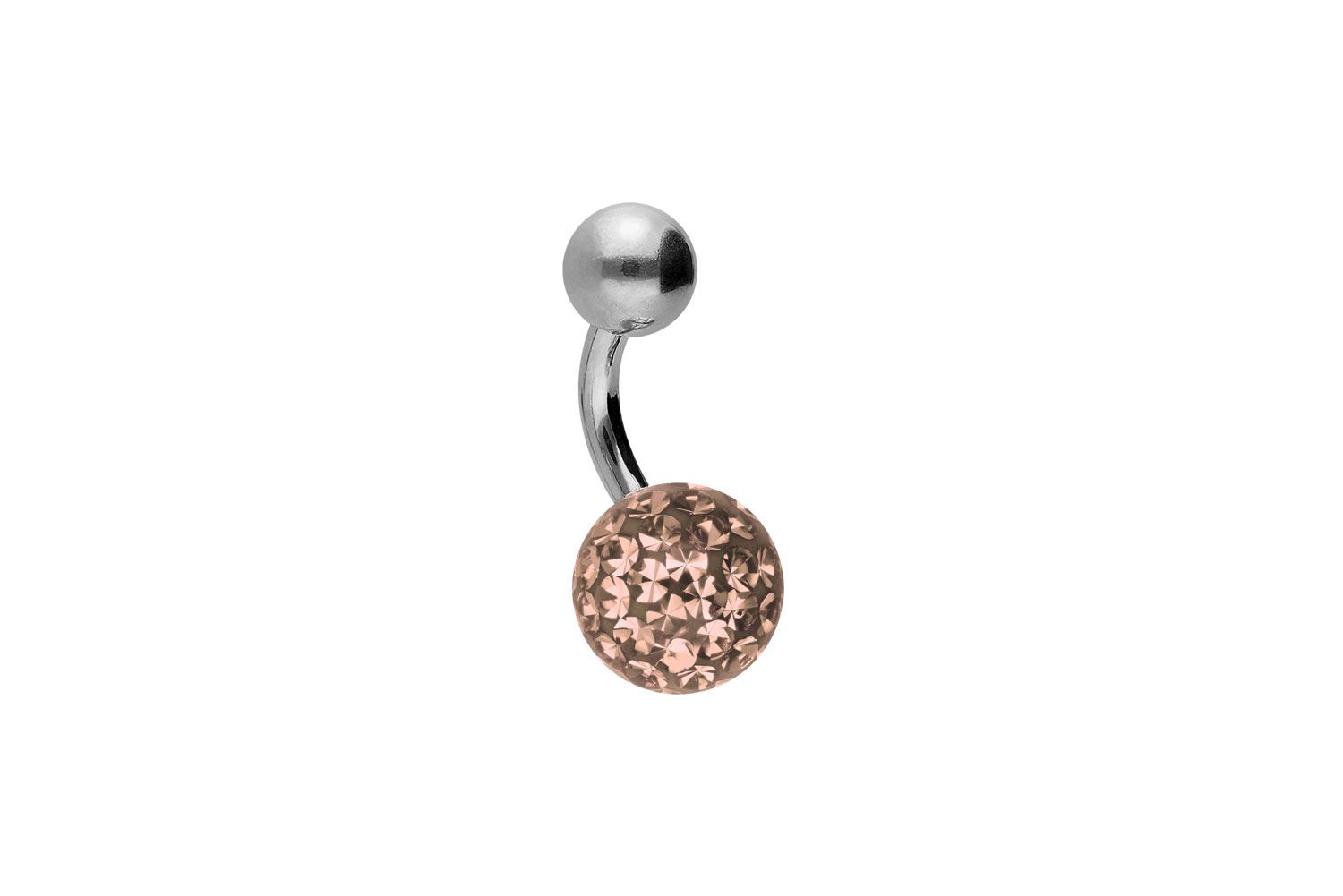 Titan Bananabell Piercing EPOXY- + TITAN-KUGEL
